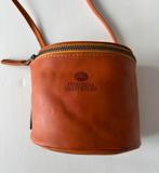 Fred de la Bretoniere crossbody tasje (camel), Ophalen, Zo goed als nieuw, Bruin, Schoudertasje