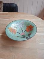 Vintage schaal met bloemmotief, Ophalen of Verzenden