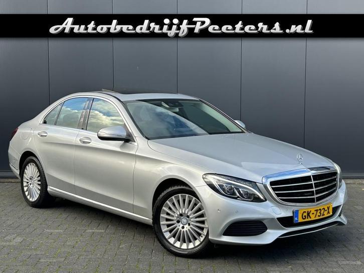 Mercedes-benz C-KLASSE C 180 Luxury Aut. S.dak LED Leder Com, Auto's, Mercedes-Benz, Bedrijf, C-Klasse, ABS, Airbags, Airconditioning