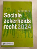 Basisboek Socialezekerheidsrecht 2024, Ophalen of Verzenden, Zo goed als nieuw, Sociale wetenschap