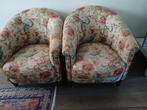 Twee engelse gebloemde fauteuils, Ophalen, Gebruikt, Engelse stijl