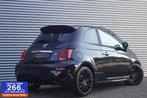 Fiat 500 1.4 T-Jet Abarth Turismo/165 pk /xenon/Aut/Leder, Gebruikt, 4 cilinders, Met garantie (alle), Zwart
