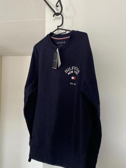 tommy hilfiger trui M sale tommy navy  gratis verzending, Kleding | Heren, Truien en Vesten, Nieuw, Maat 48/50 (M), Blauw, Verzenden