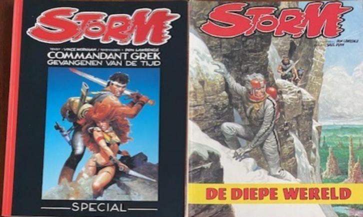 Storm 0/1/4/5/7/9/11/12/16/18 t/m 21/23 t/m 28*de Kronieken, Boeken, Stripboeken, Zo goed als nieuw, Meerdere stripboeken, Ophalen of Verzenden