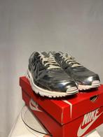 ALS NIEUW! Maat 50 - Nike Air Max 90 Metallic Silver, Overige kleuren, Verzenden, Nike, Nike