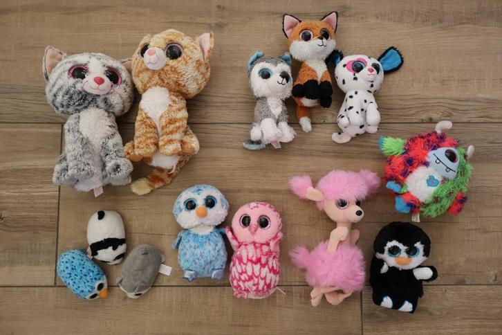 Ty knuffelset, Kinderen en Baby's, Speelgoed | Knuffels en Pluche, Zo goed als nieuw, Overige typen, Ophalen