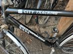 City tracking heren fiets, Fietsen en Brommers, Fietsen | Dames | Sportfietsen en Toerfietsen, Overige merken, Gebruikt, Ophalen of Verzenden
