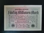 Duitsland Weimar pick 109b 1923 zf, Postzegels en Munten, Los biljet, Duitsland, Ophalen of Verzenden