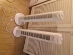 2 Tower fans, Witgoed en Apparatuur, Ventilatoren, Ophalen, Zo goed als nieuw, Torenventilator