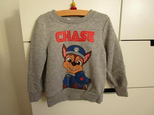 Paw Patrol - stoere sweat trui Chase - maat 92, Kinderen en Baby's, Kinderkleding | Maat 92, Zo goed als nieuw, Jongen, Trui of Vest