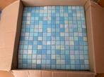 Glasmozaiek matjes 2x2 cm, Ophalen, Zo goed als nieuw, Laminaat