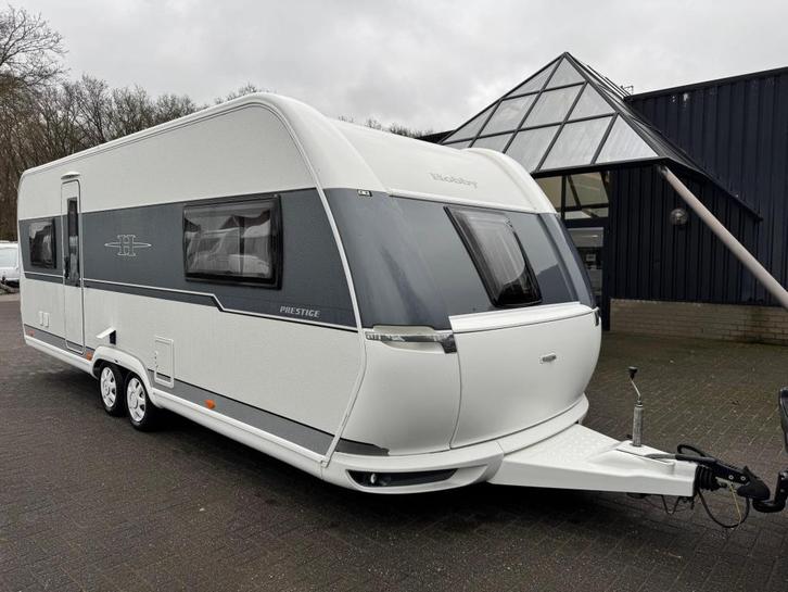 Hobby Prestige 620 CL 2019, Caravans en Kamperen, Caravans, Bedrijf, tot en met 4, 1500 - 2000 kg, Rondzit, Hobby, Vast bed, Overige typen