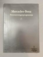Mercedes-Benz Personenwagenprogramma Brochure, Ophalen of Verzenden, Zo goed als nieuw, Mercedes