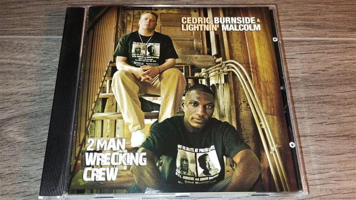 Cedric Burnside & Lightnin' Malcolm ‎- 2 Man Wrecking Crew, Cd's en Dvd's, Cd's | Jazz en Blues, Zo goed als nieuw, Blues, 1980 tot heden