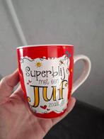 Afscheid juf en meester mokken., Ophalen, Zo goed als nieuw, Overige stijlen, Kop(pen) en/of Schotel(s)