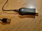 Google Chromecast met USB-kabel, zwart, Ophalen of Verzenden, Zo goed als nieuw