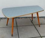 Vintage salontafel formica blad en teakhouten poten 1960s, Ophalen