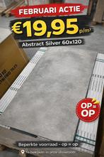 60x120 vloer tegel voor €19,95m² Nu tijdelijk: €19,95 per m², Keramiek, Overige typen, Nieuw, Ophalen of Verzenden