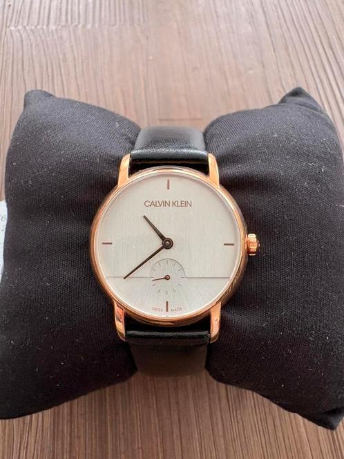 Rose gouden Calvin Klein dameshorloge, Sieraden, Tassen en Uiterlijk, Horloges | Dames, Zo goed als nieuw, Overige merken, Staal