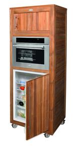 Boretti BHAM-60 buitenkeuken kast, Tuin en Terras, Buitenkeukens, Ophalen, Vrijstaand, Zo goed als nieuw, Boretti