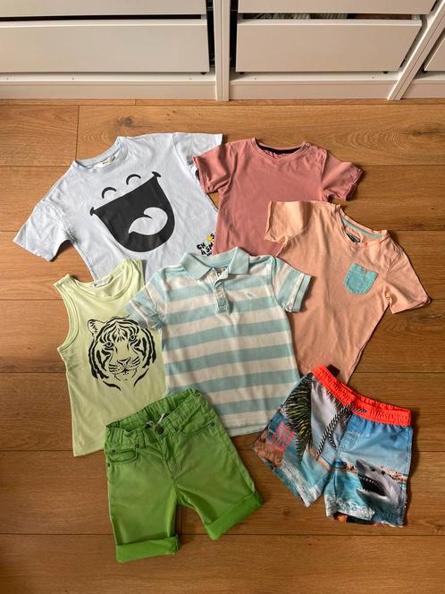 Leuke set pakket zomerkleding jongen maat 110/116, Kinderen en Baby's, Kinderkleding | Maat 110, Gebruikt, Jongen, Setje, Ophalen of Verzenden