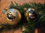 2x gouden feyenoord kerstballen, Diversen, Kerst, Ophalen of Verzenden, Zo goed als nieuw