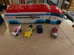 Paw patrol bus inclusief 4 auto’s, Ophalen of Verzenden, Zo goed als nieuw