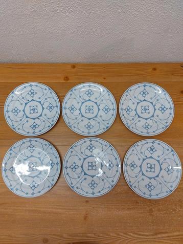 6 ontbijtbordjes Royal Bavaria Blau Saks beschikbaar voor biedingen