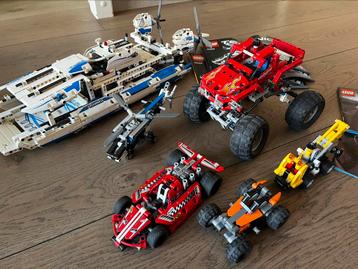6 x Lego Technic : 42025 42005 42011 42031 42020 42001 beschikbaar voor biedingen