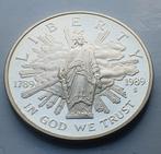 1 dollar 1989 USA, Ophalen of Verzenden, Noord-Amerika, Losse munt, Zilver