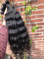 Curly en wavy weave extensions weft 100%human hair kwaliteit, Pruik of Haarverlenging, Nieuw, ?, ?