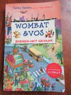 Wombat & Vos zoeken het gevaar, Boeken, Kinderboeken | Jeugd | onder 10 jaar, Gelezen, Ophalen of Verzenden, Fictie algemeen