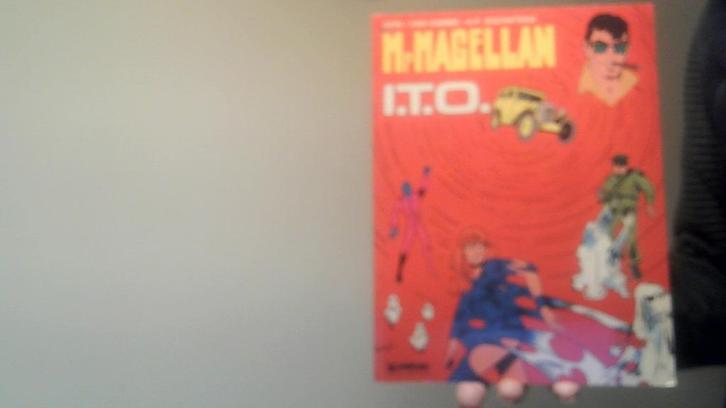 mr magellan nr 4       l.t.o.   eerste druk uit 1983, Boeken, Stripboeken, Zo goed als nieuw, Eén stripboek, Ophalen of Verzenden