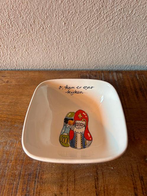 Blond Amsterdam schaaltje vierkant Sinterklaas, Huis en Inrichting, Keuken | Servies, Nieuw, Schaal of Schalen, Blond Amsterdam