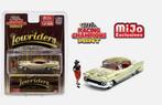 1958 Chevy Impala van Racing Champions 1/64 met figuurtje, Nieuw, Racing Champions, Ophalen of Verzenden, Auto