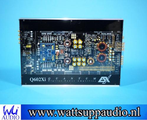 ESX Q602Xi 2 kanaals / mono versterker SQ 650W RMS, Auto diversen, Autospeakers, Gebruikt, Ophalen of Verzenden