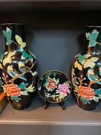 Antieke Chinese Vazen & Schotel, Antiek en Kunst, Antiek | Vazen, Ophalen of Verzenden