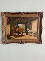 Olieverf schilderij, Antiek en Kunst, Kunst | Schilderijen | Klassiek, Ophalen