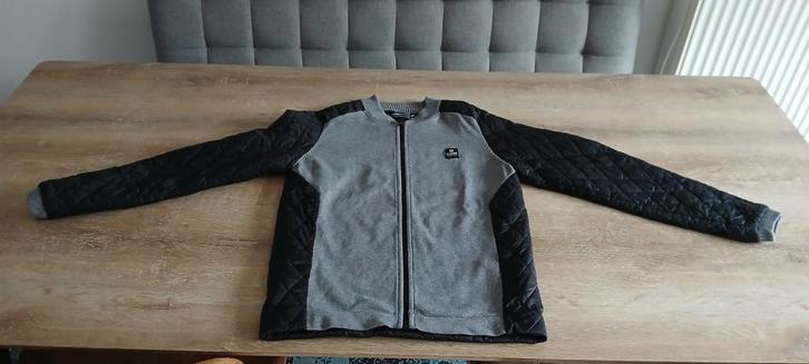Maat M Jack en Jones J&J hybride jas vest gewatteerd warm, Kleding | Heren, Truien en Vesten, Zo goed als nieuw, Maat 48/50 (M)