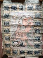 Oude poster Nederland in oorlogstijd 1940-1945, Ophalen of Verzenden, Overige onderwerpen