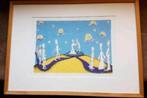 Zeefdruk van Yvonne van Ravenswoud."Dans met mij", Antiek en Kunst, Kunst | Litho's en Zeefdrukken, Ophalen