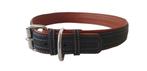 WAUDOG Soft Halsband Leder Zwart XL Nekomtrek 57-71 cm -40%!, Nieuw, Ophalen of Verzenden, Handgemaakt