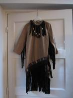 Indianenjurk met Hoofdtooi Gekleurde Veren Maat 116, Ophalen of Verzenden, Gebruikt, 110 t/m 116, Meisje