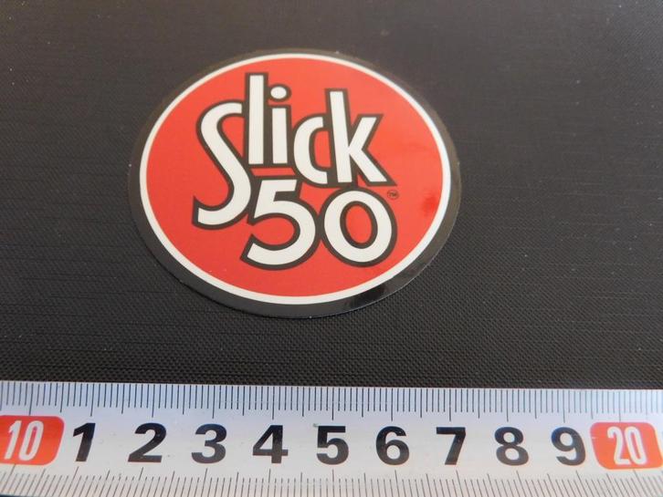 sticker SLICK 50, Hobby en Vrije tijd, Stickers en Plaatjes, Zo goed als nieuw, Sticker, Ophalen