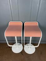 2 Lapalma Lem verstelbare (66-79 cm) design barkrukken, Huis en Inrichting, Lapalma, 60 tot 90 cm, Ophalen of Verzenden, Zo goed als nieuw