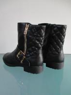 GRATIS VERZENDEN | NIEUWE trendy zwarte laarzen 39, Kleding | Dames, Verzenden, Zwart, Lage of Enkellaarzen, Nieuw