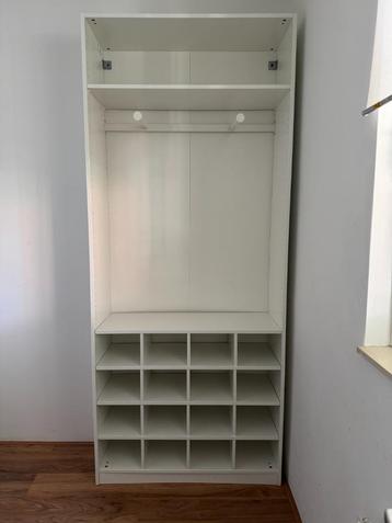 Witte kledingkasten schoenendozen (White Wardrobes shoe box) beschikbaar voor biedingen