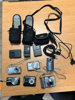 Verschillende digitale camera’s en een camcorder canon Sony, Ophalen of Verzenden, Zo goed als nieuw, Canon