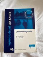 Ondernemingsrecht Jurisprudentie - Lokin & van Gent, Ophalen of Verzenden, Gamma, Zo goed als nieuw, HBO