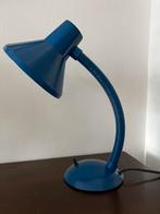 Vintage bureaulamp blauw, Antiek en Kunst, Ophalen of Verzenden
